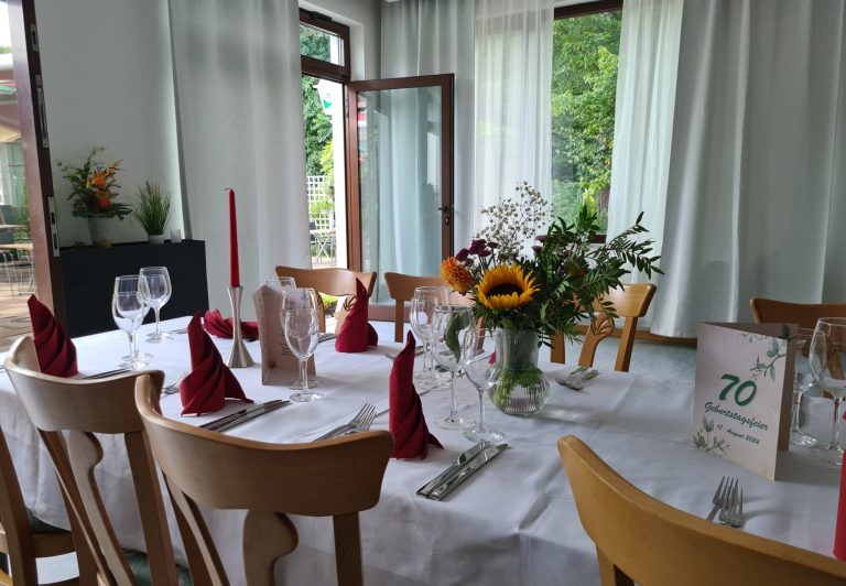 Nebenraum Restaurant Treffpunkt 1721