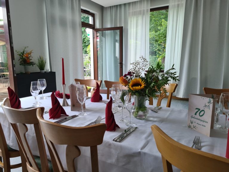 Nebenraum Restaurant Treffpunkt 1721