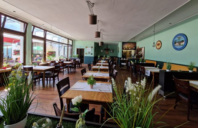 Gastraum - Restaurant Treffpunkt 1721